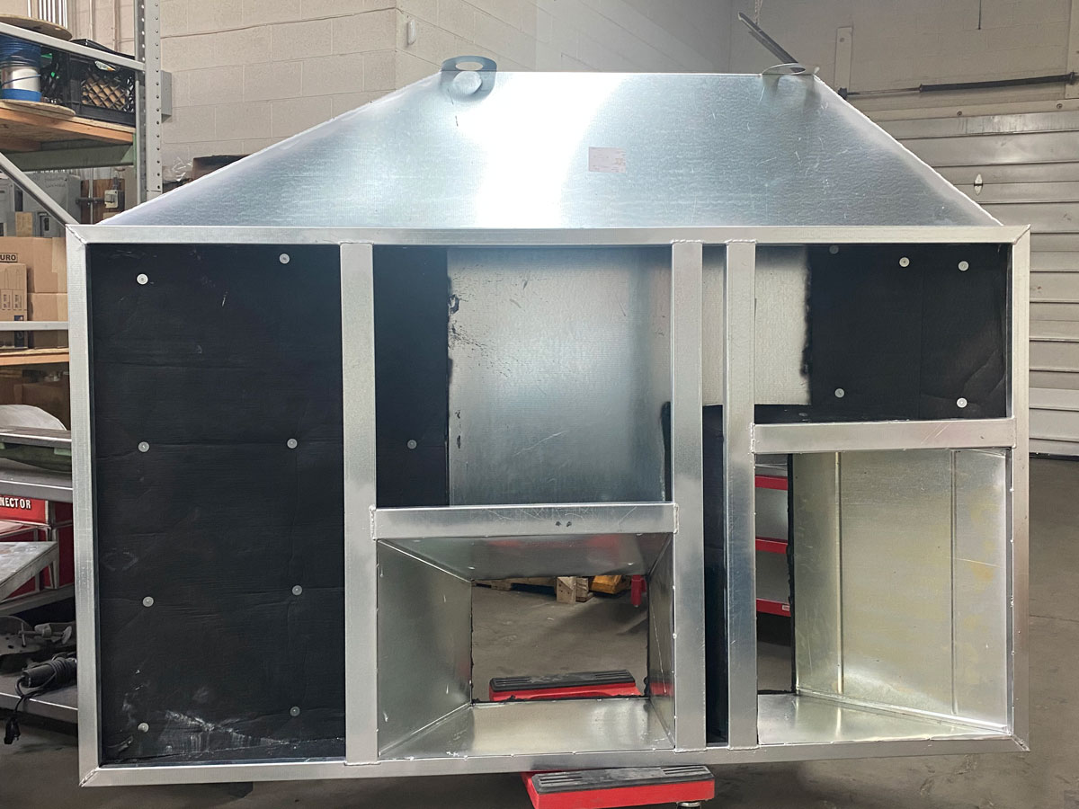 curb adapter for HVAC unit