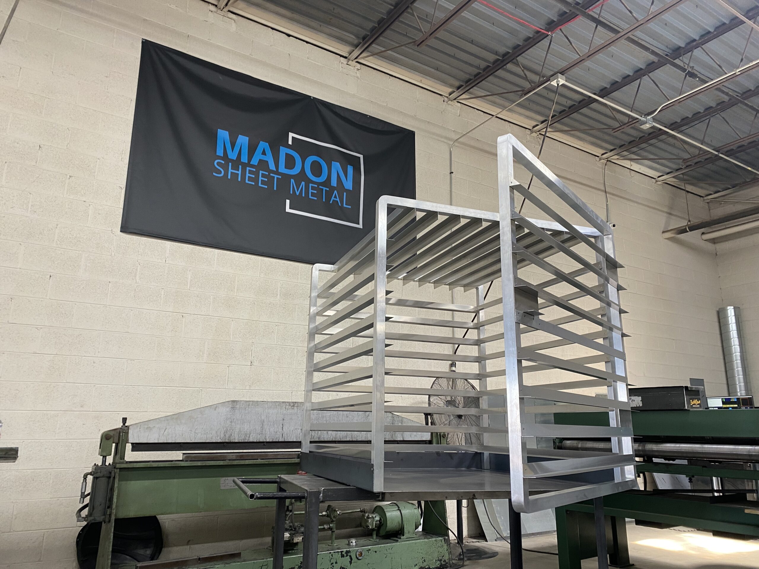 aluminum "bear cage" prop for Hulu's "The Bear"